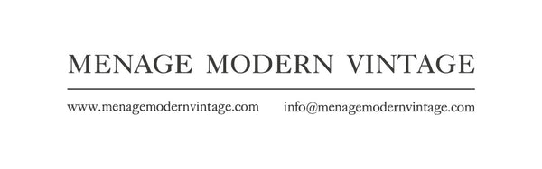 MENAGE MODERN VINTAGE LOGO
