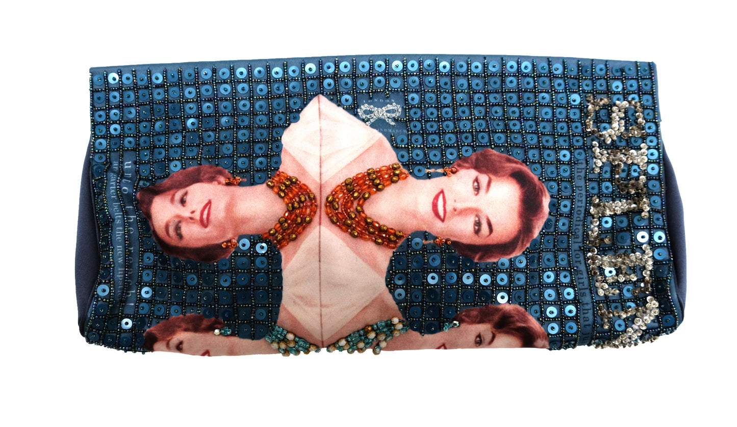 Anya Hindmarch Jewelled Magazine Clutch, "Splendour"