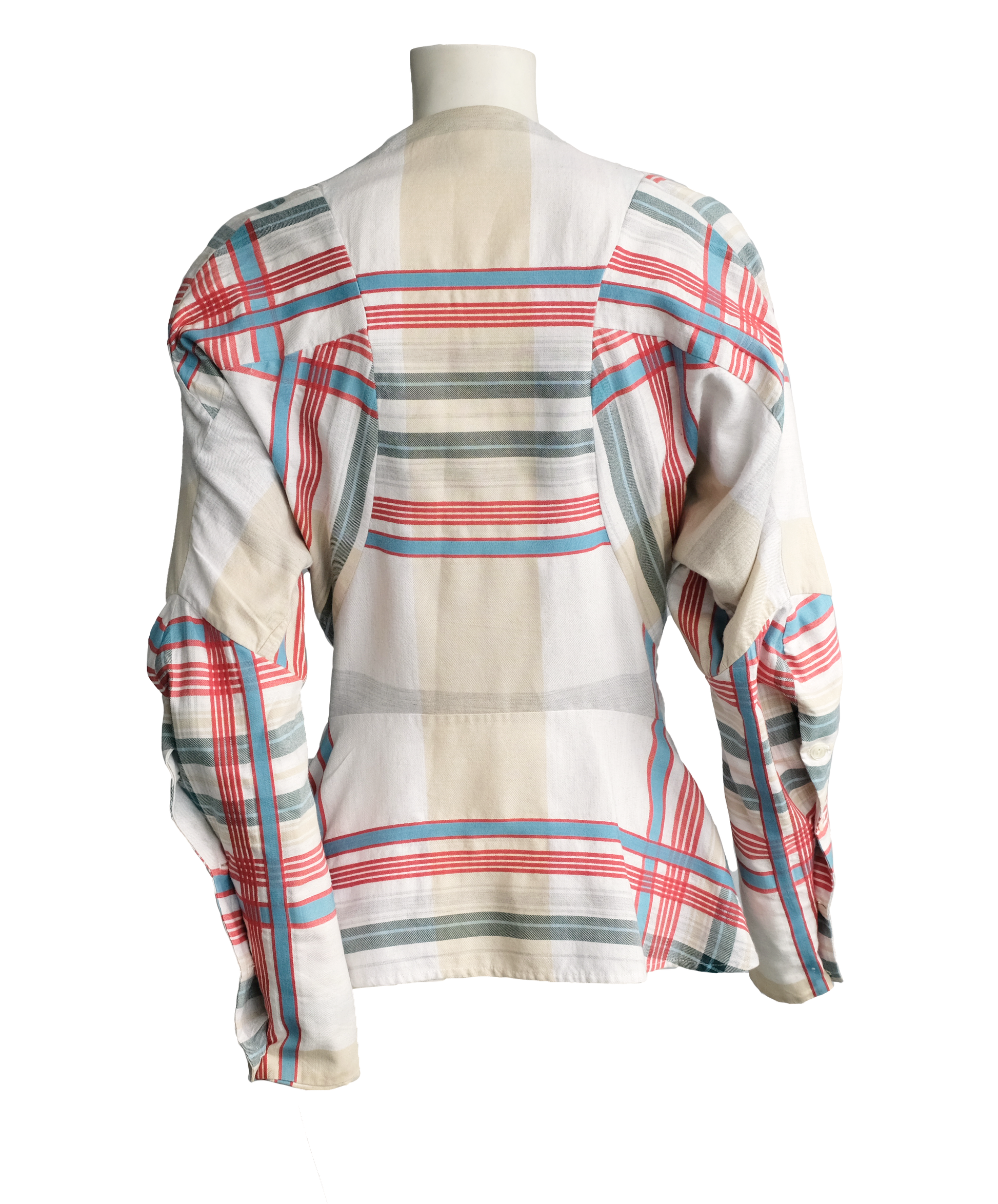 Vivienne Westwood 1980s Vintage Striped Tailored Shirt, UK10-12