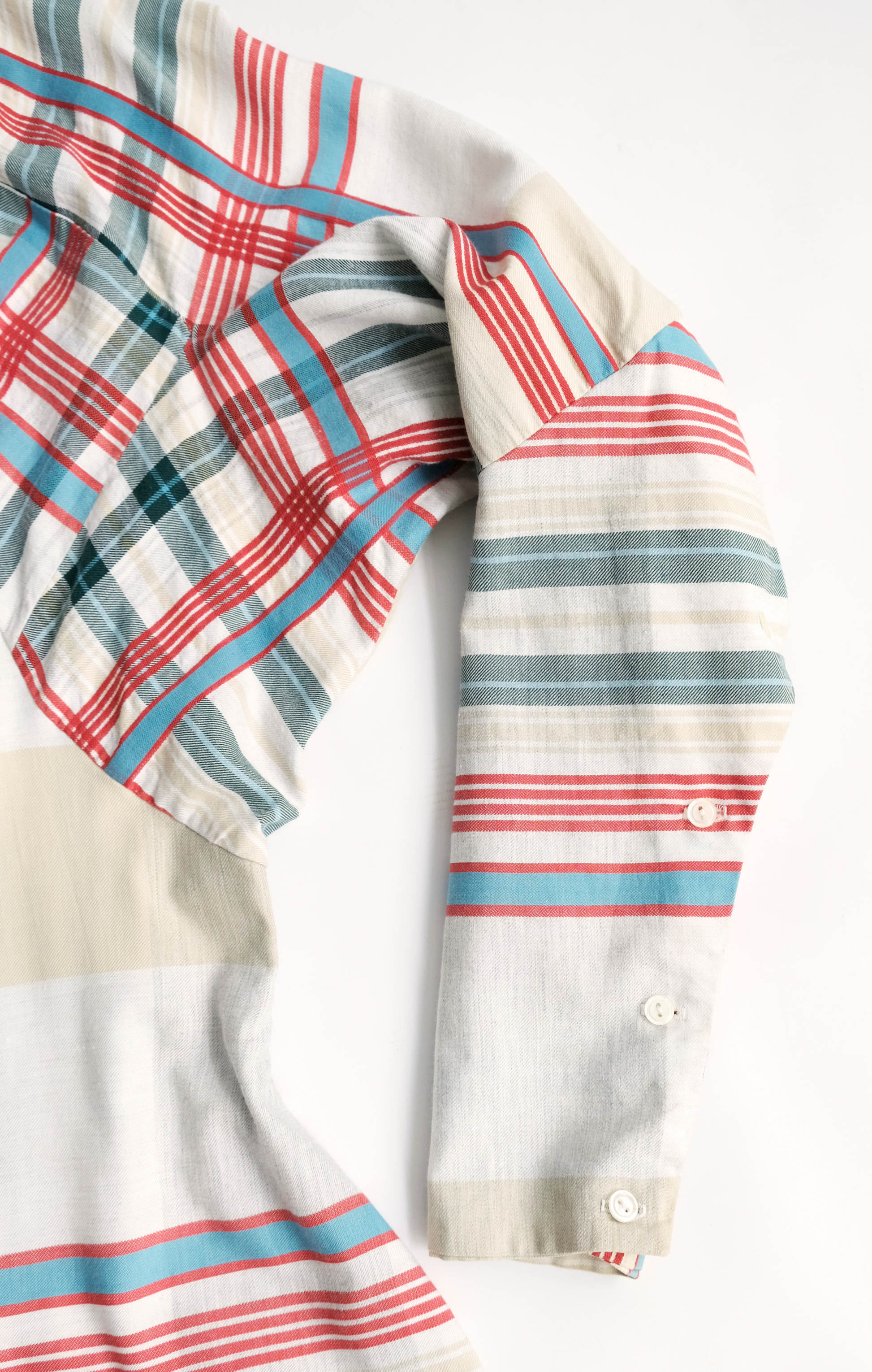 Vivienne Westwood 1980s Vintage Striped Tailored Shirt, UK10-12