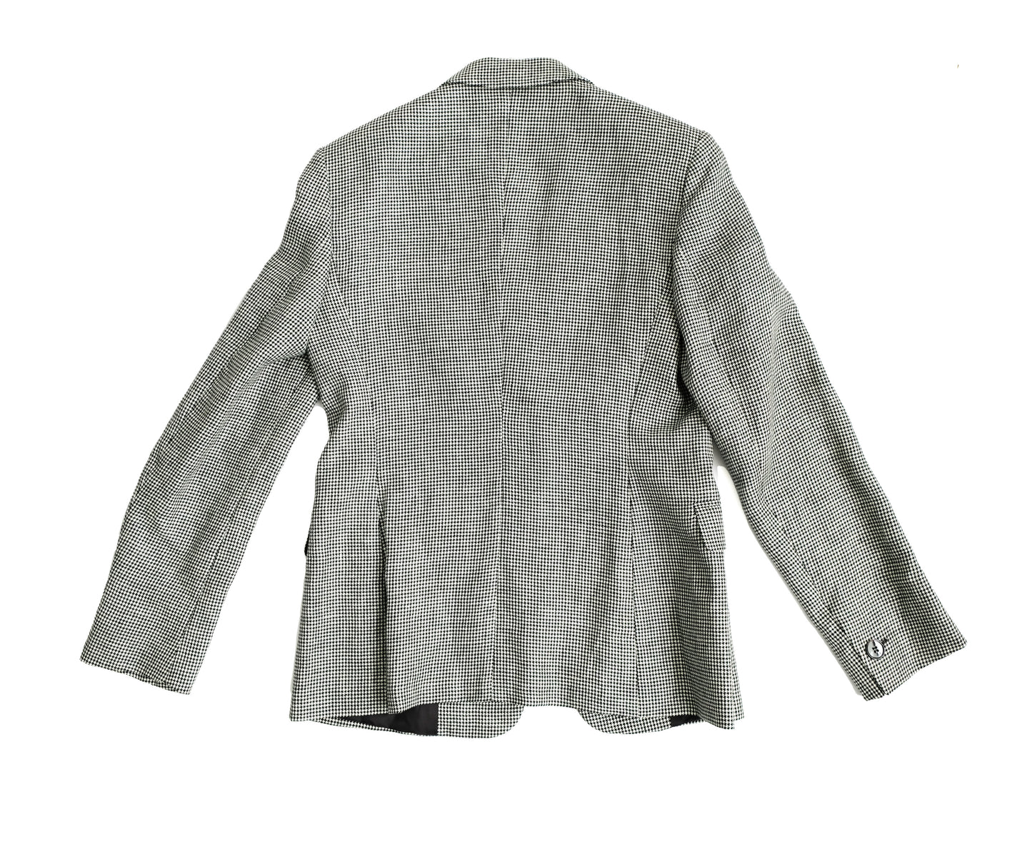 Max Mara Trouser Suit in Fine Houndstooth Linen, UK12