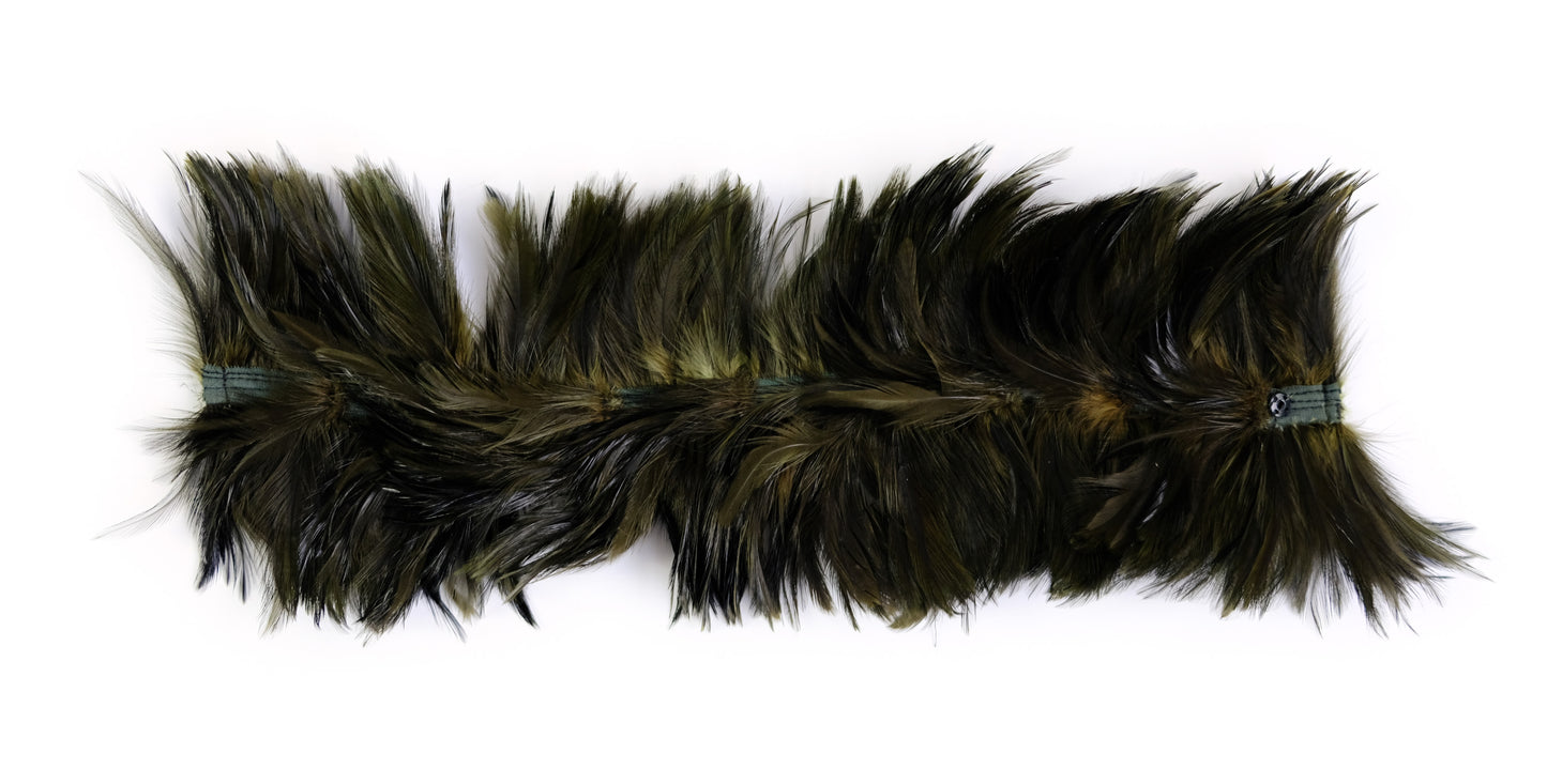 Max Mara Sleeveless Top in Green Feathers, UK10