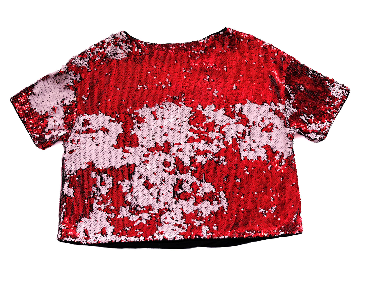 Essentiel Antwerp Red Sequin Top, UK12
