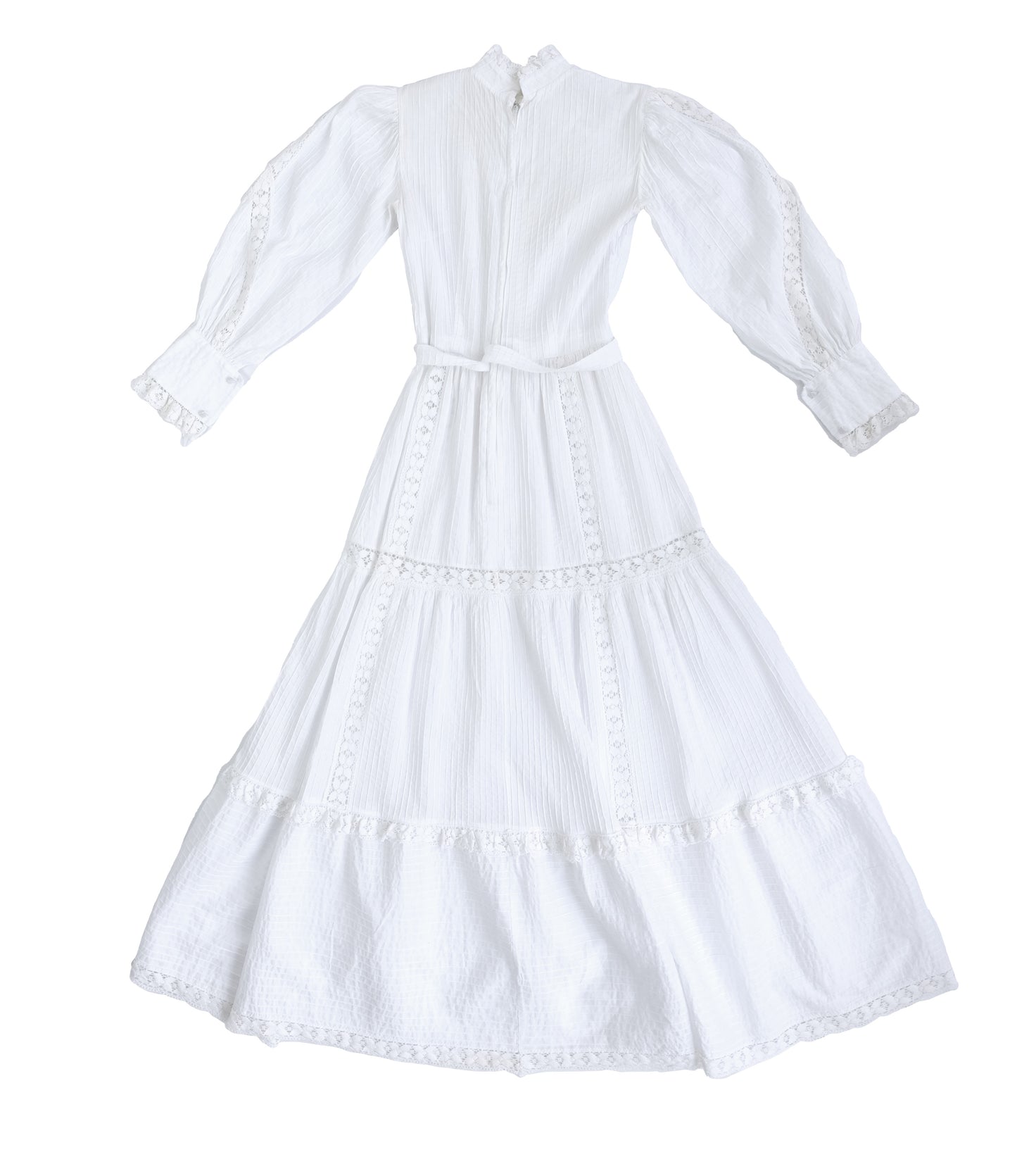 Vintage Mexicana of Sloane Street Cotton and Lace Wedding Dress, UK8-10