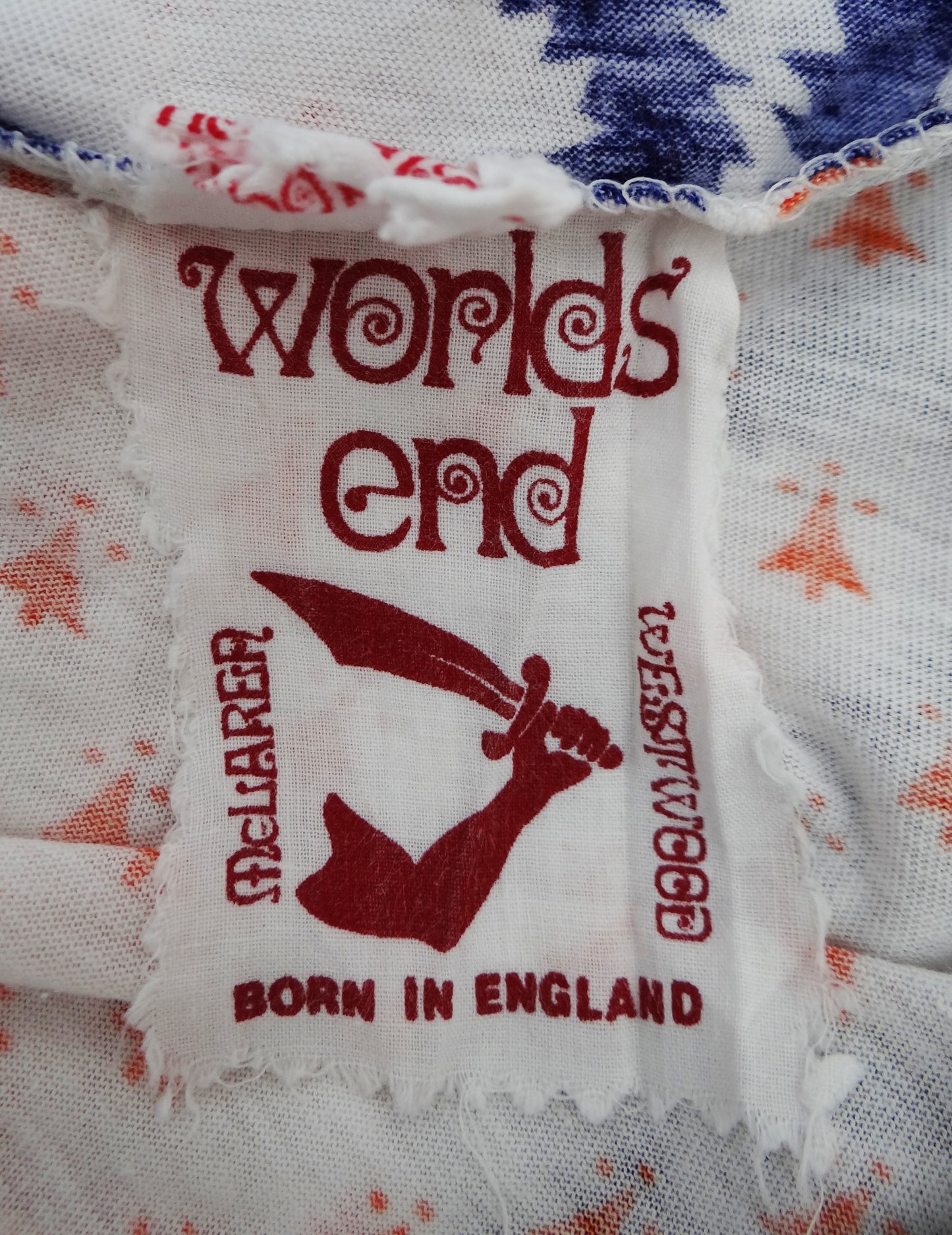 Vintage Vivienne Westwood World's End Pirates Collection Top, c.1981