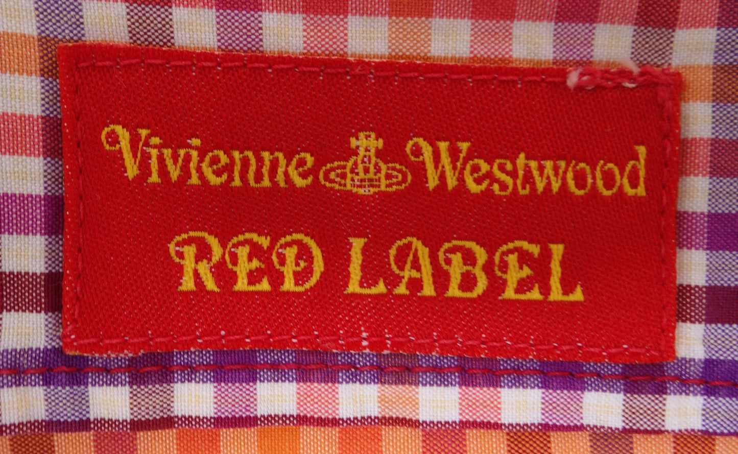 Vintage Vivienne Westwood Checked Day Dress UK10-12
