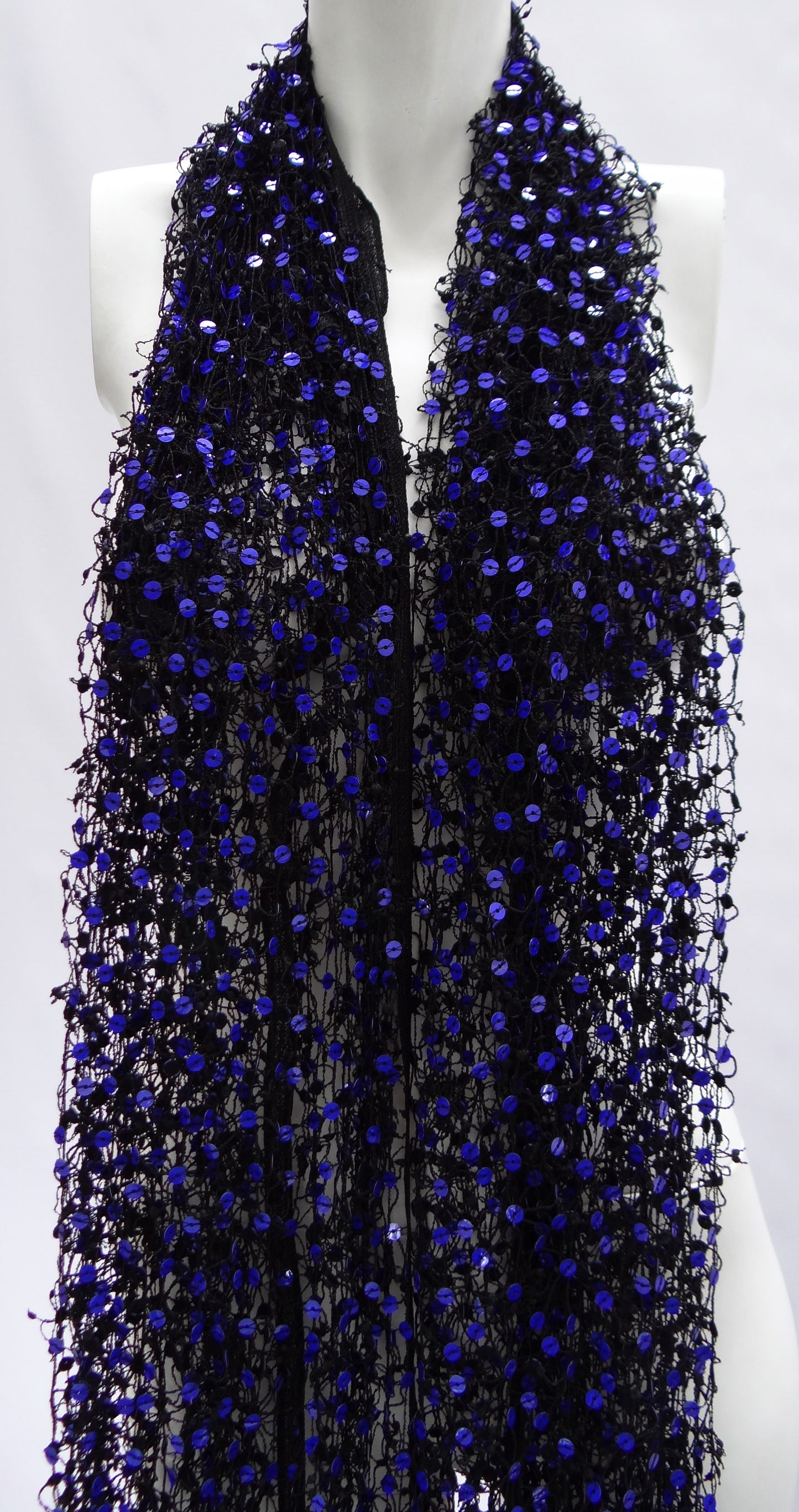 Vintage Ozbek Sequinned Net