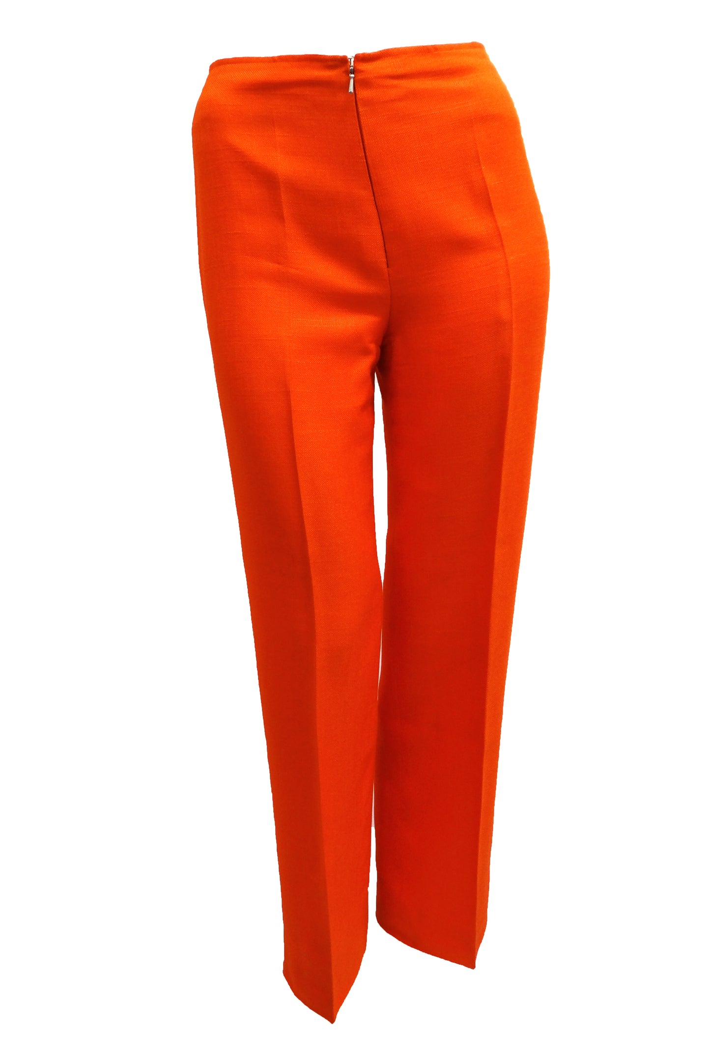 Vintage Courreges Trouser Suit in Orange, UK10