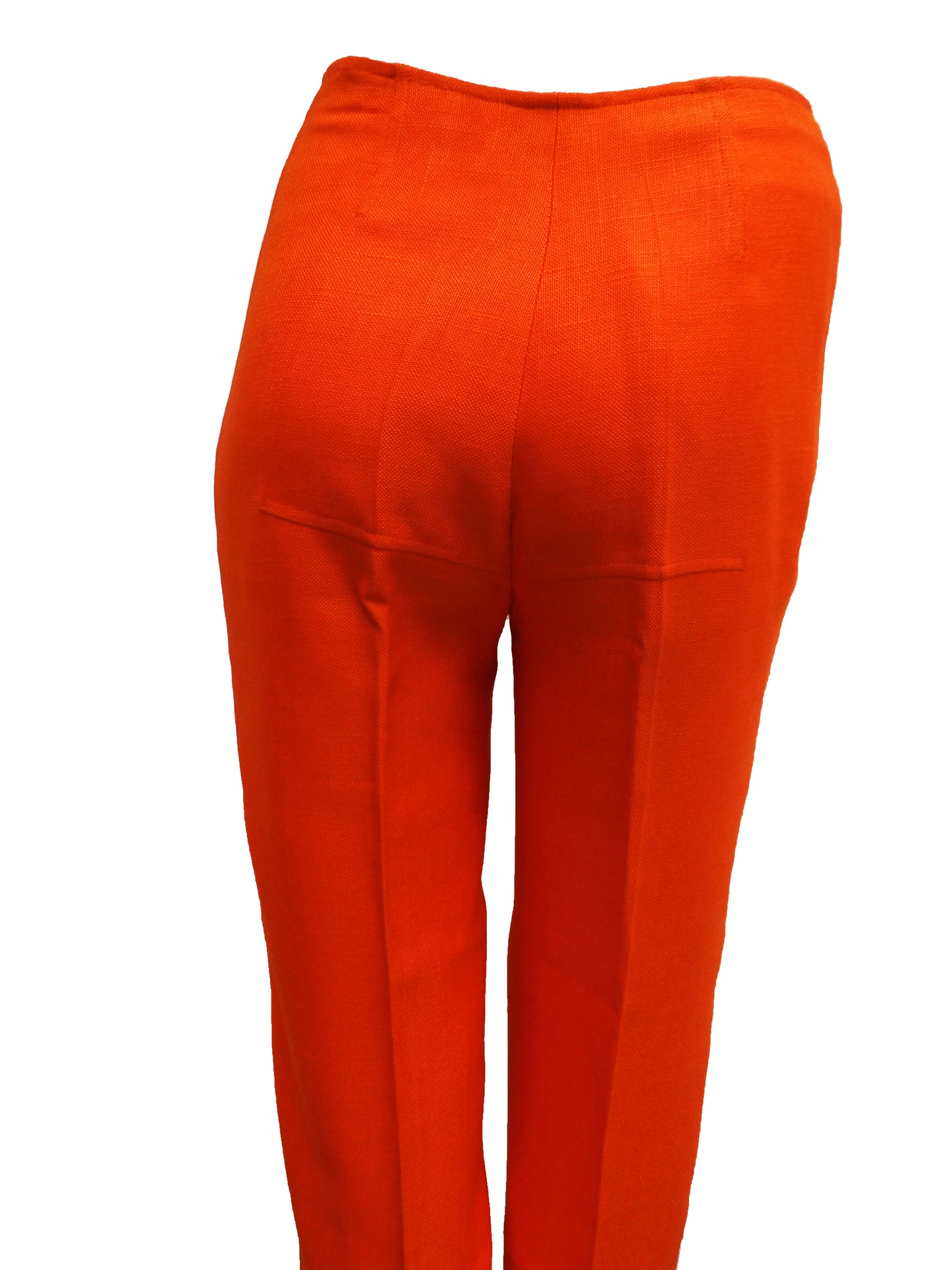 Vintage Courreges Trouser Suit in Orange, UK10