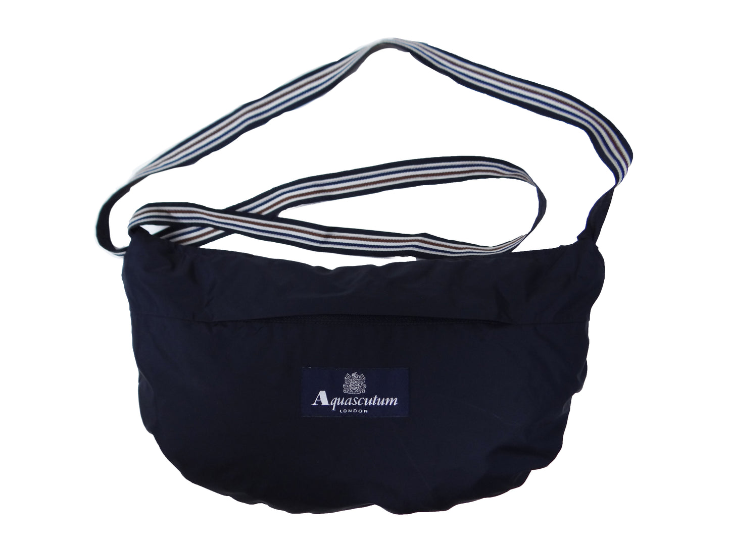 Aquascutum Classic Navy Rain Coat, UK8-10