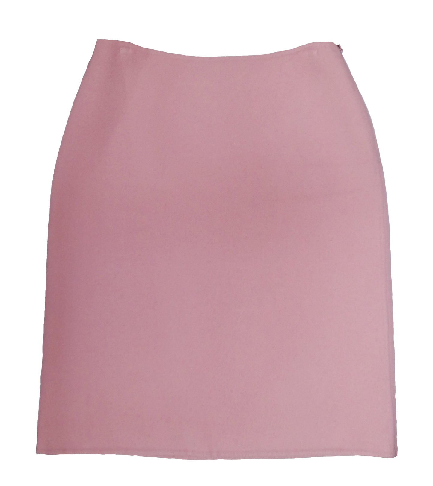 Ralph Lauren Pencil Skirt in Candy Floss Pink Felted Wool and Cashmere, UK12