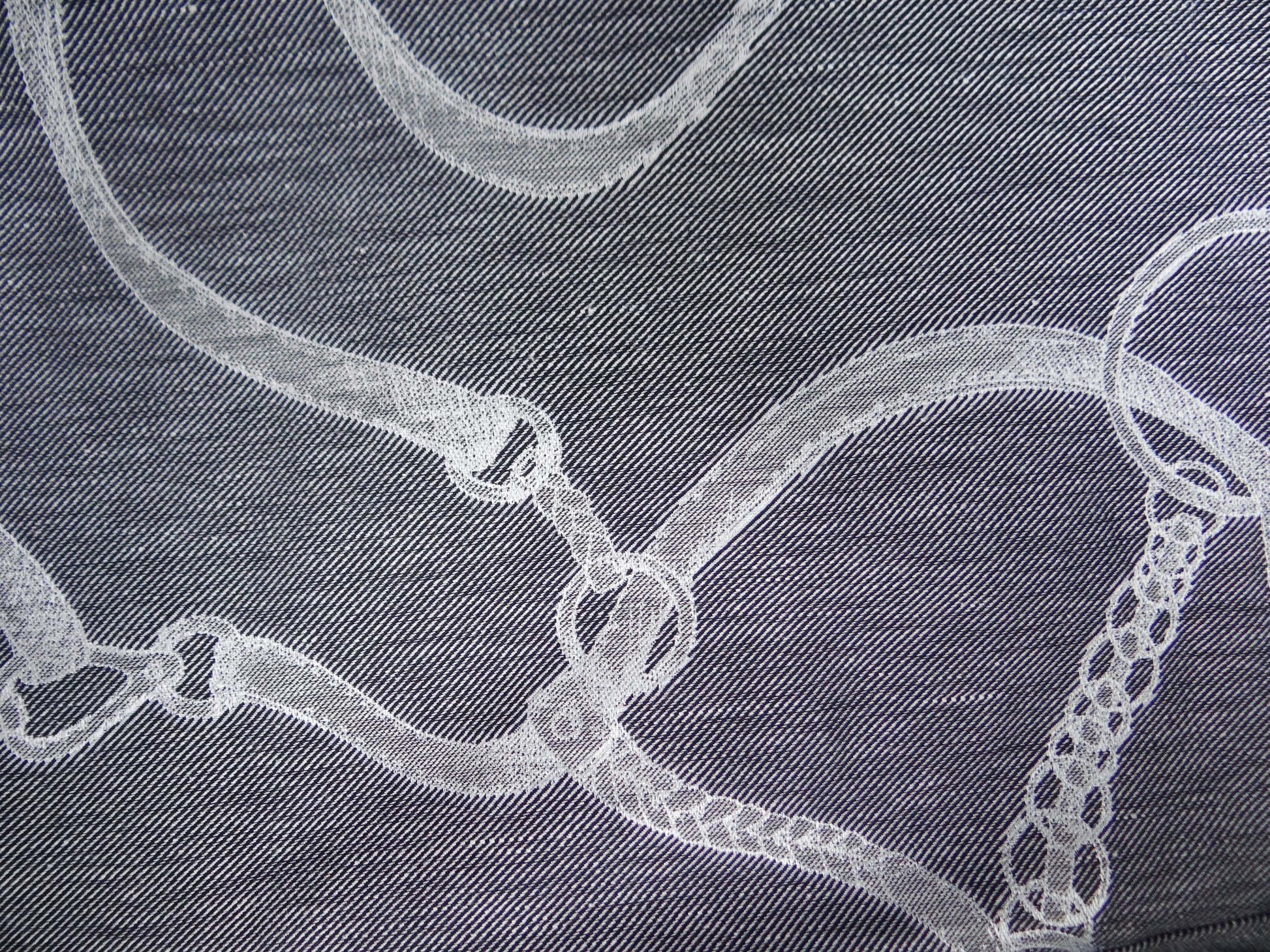 Escada Jeans with Chain and Belt Pattern, UK12