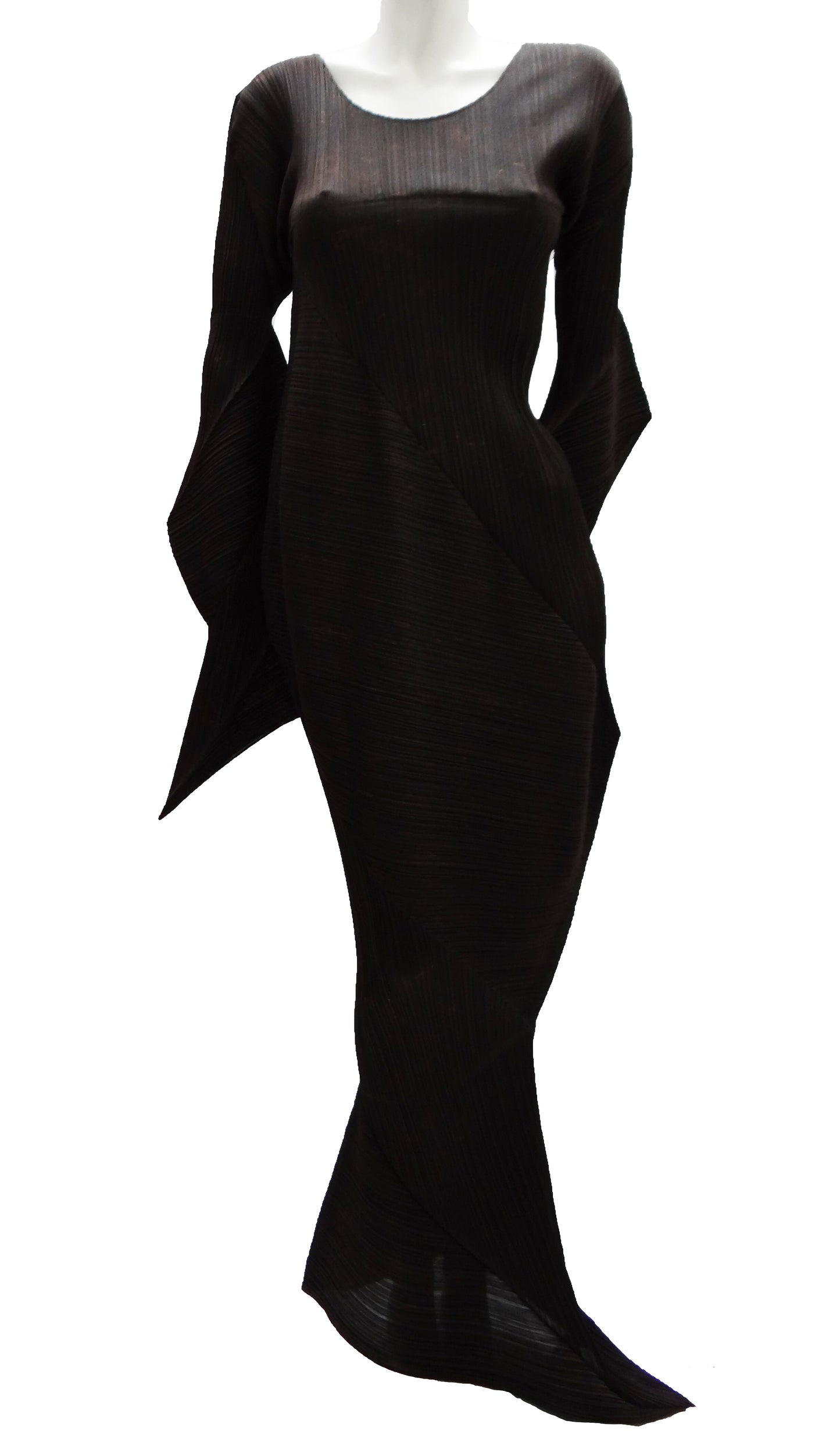 Pleats Please Column Dress by Cai Guo Qiang UK10-12
