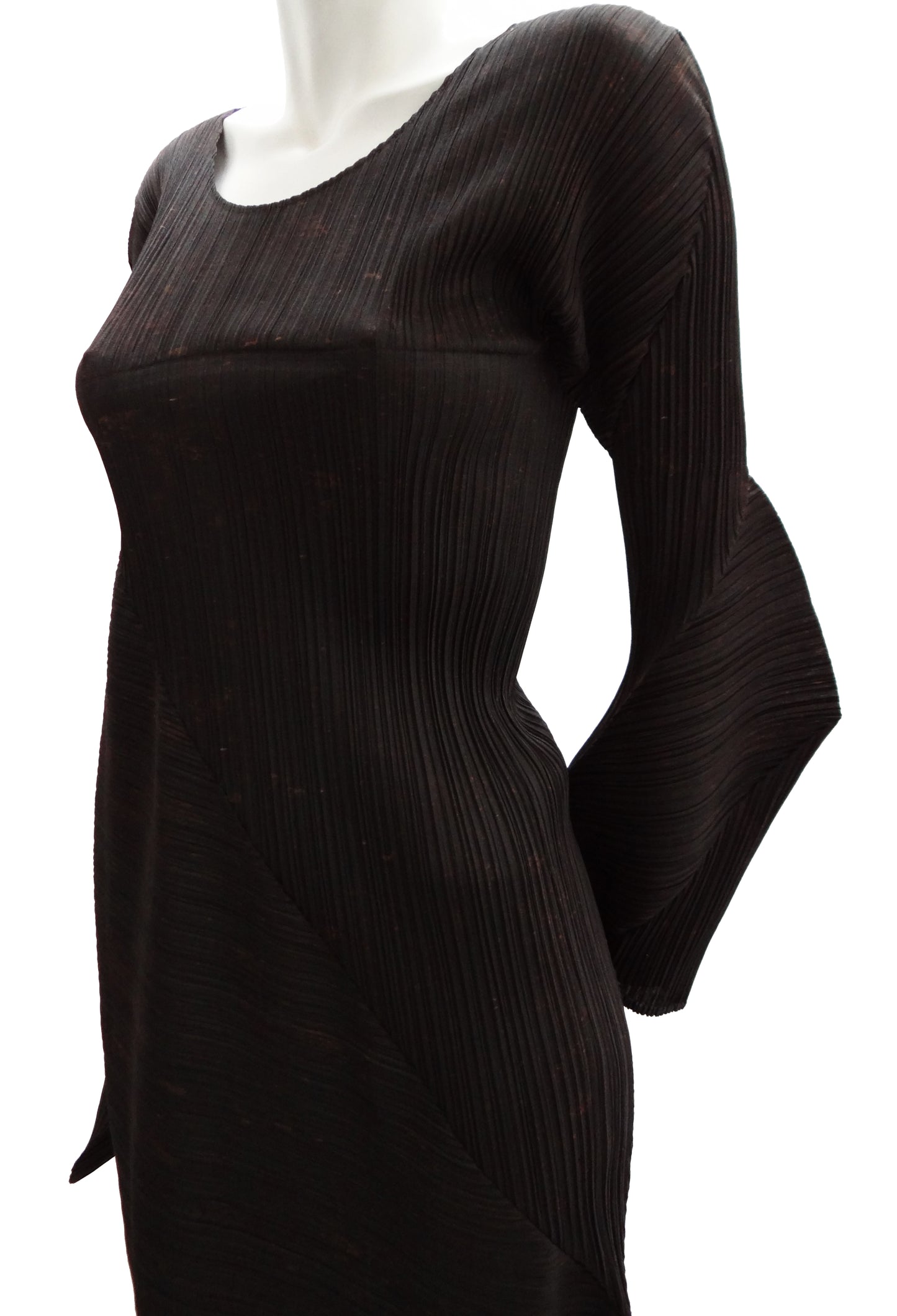 Pleats Please Column Dress by Cai Guo Qiang UK10-12