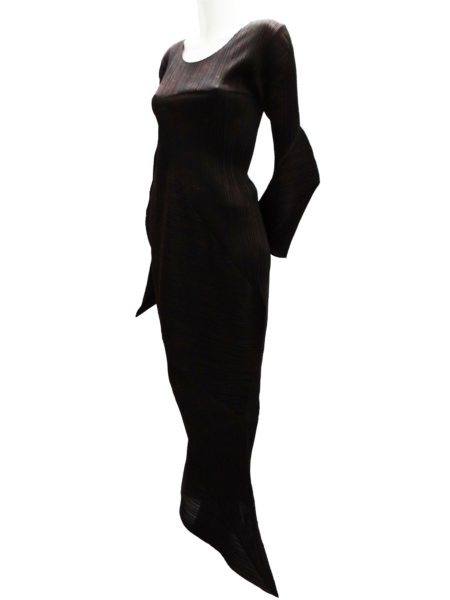 Pleats Please Column Dress by Cai Guo Qiang UK10-12