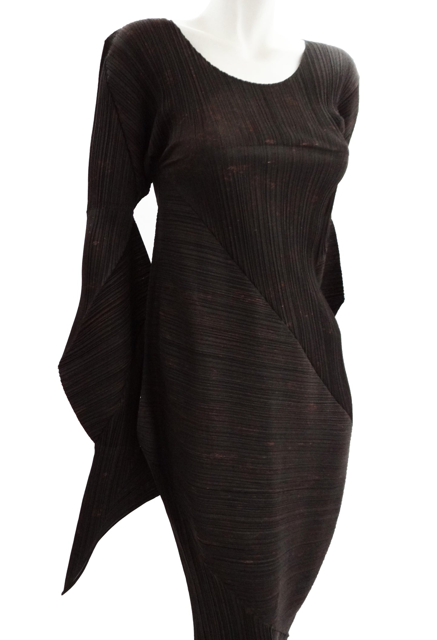 Pleats Please Column Dress by Cai Guo Qiang UK10-12