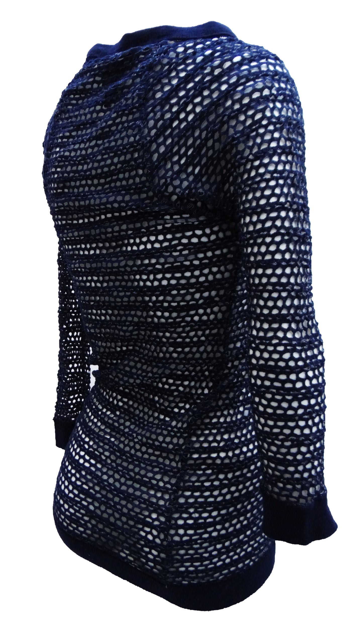 Isabel Marant Denim-look Mesh Top, UK10