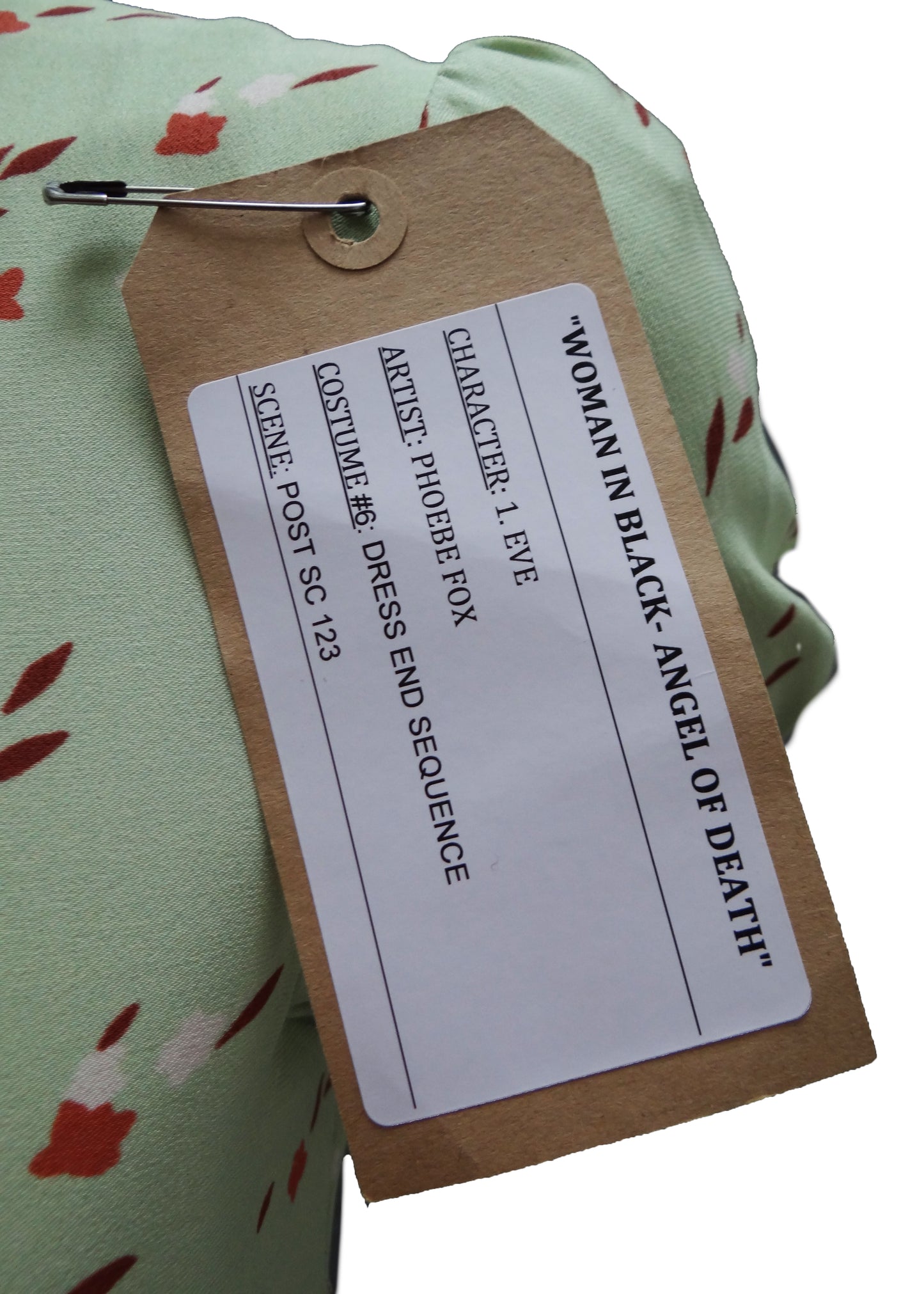 Pale Green Floral Tea Dress, as worn in The Woman in Black, UK10