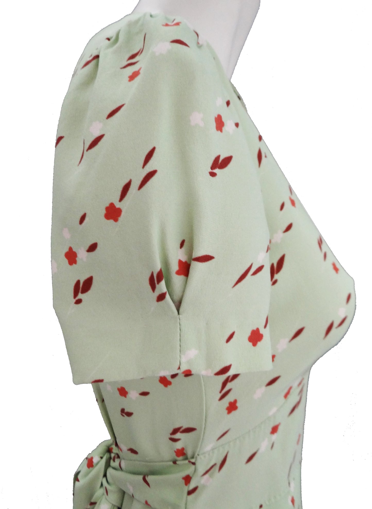 Pale Green Floral Tea Dress, as worn in The Woman in Black, UK10