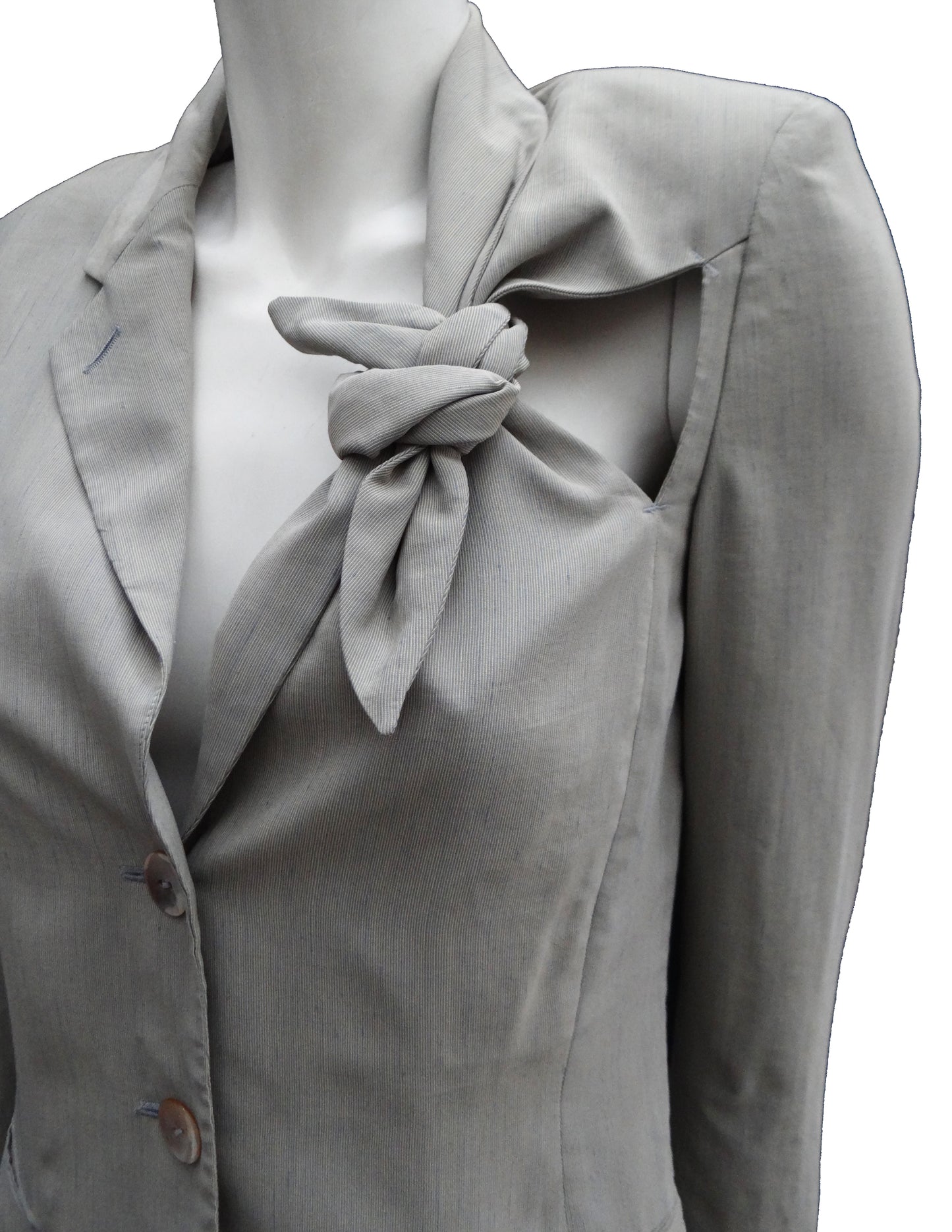 Vintage Jean-Paul Gaultier Femme Trouser Suit, c.1980s, UK10