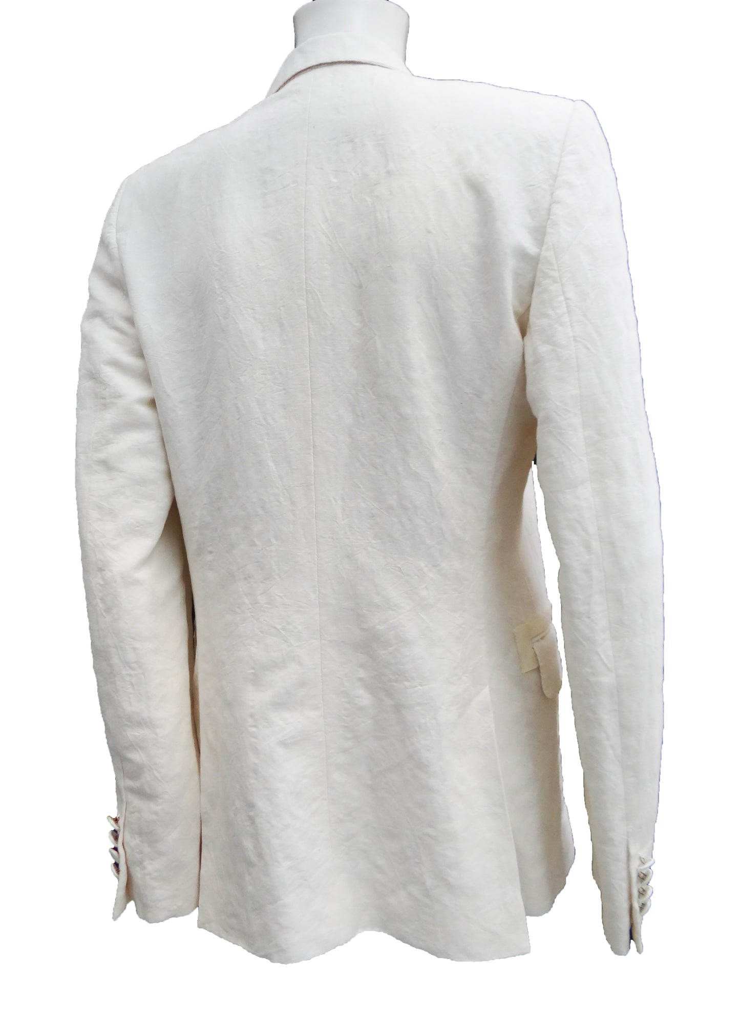 Lanvin White Collection Double Breasted Tuxedo, UK10-12