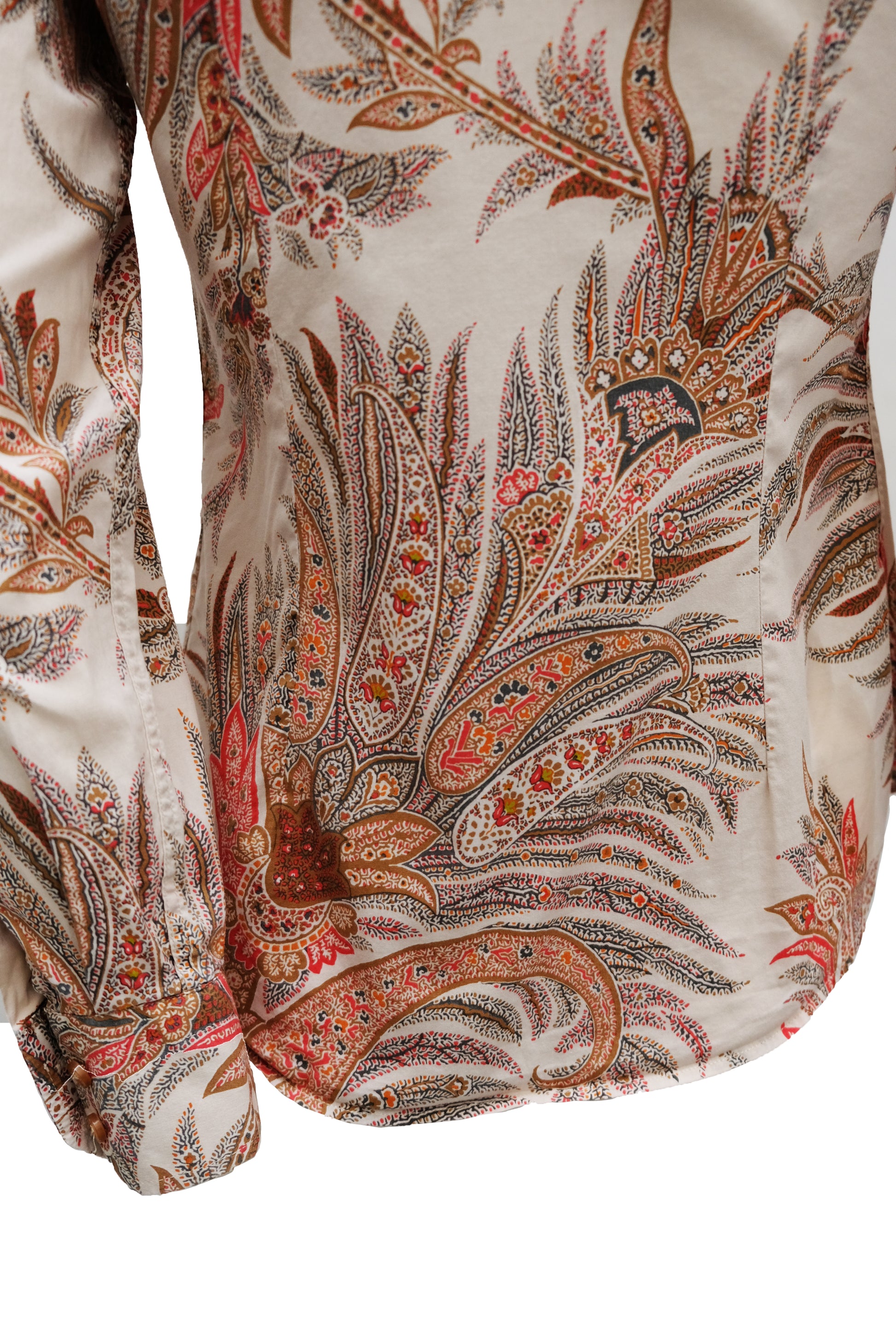 Etro Shirt with Paisley Print, UK8-10