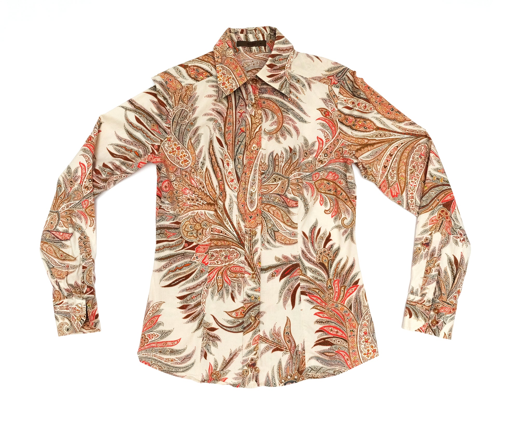 Etro Shirt with Paisley Print, UK8-10