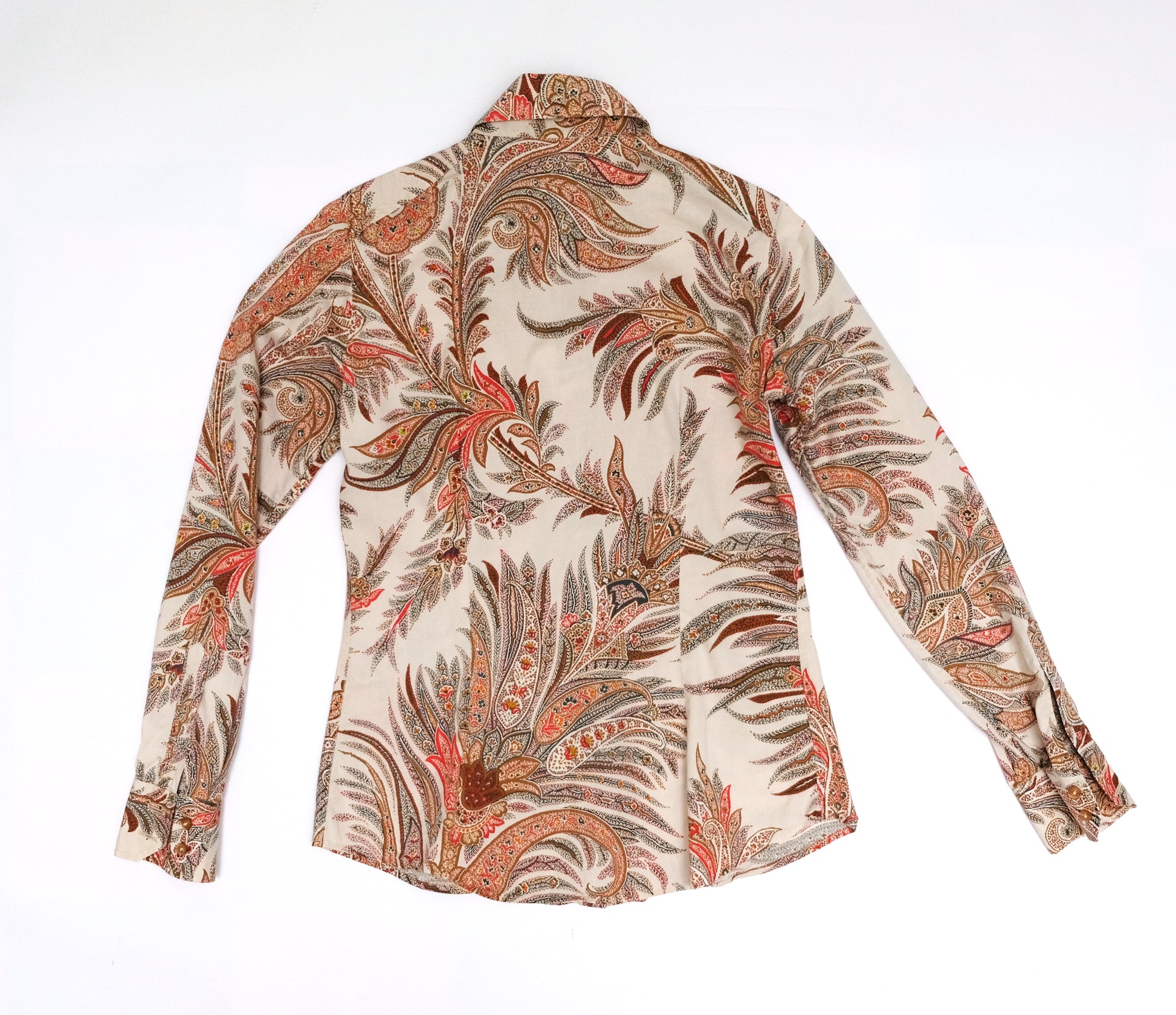 Etro Shirt with Paisley Print, UK8-10