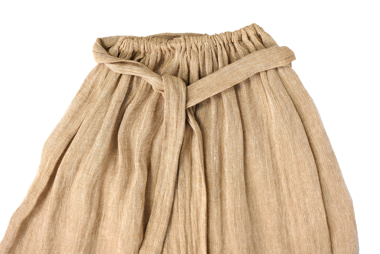 Tiered Summer Maxi Skirt in Woven Linen, UK10-12