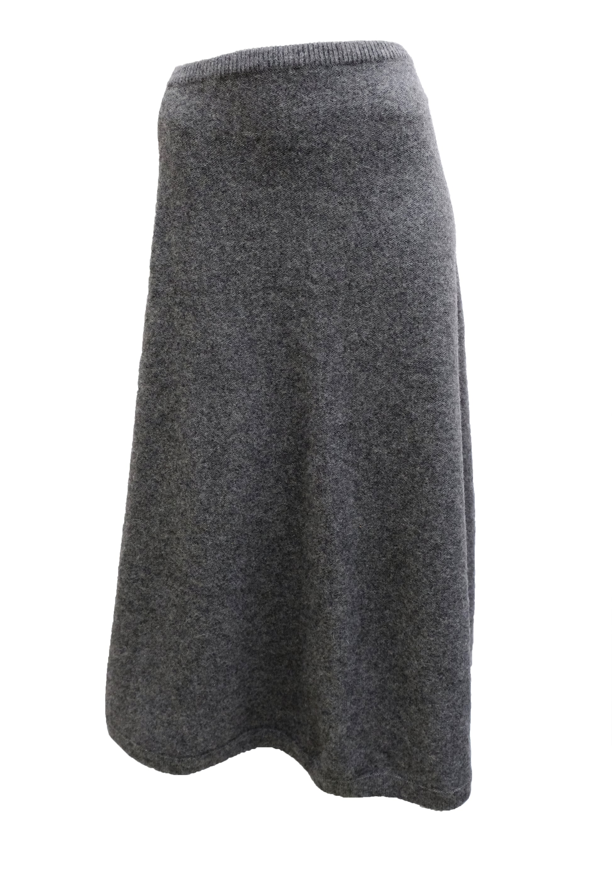 Sonia Rykiel Vintage Knitted 2-Piece in Grey wool, UK10-12