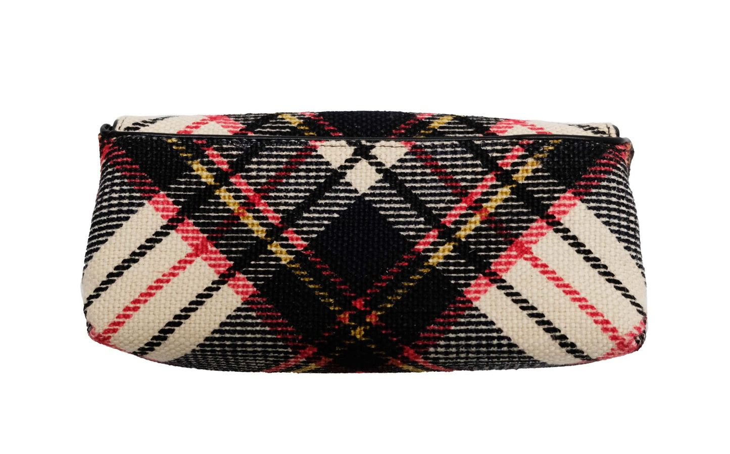 Dries van Noten Textured Plaid Clutch Bag, Small