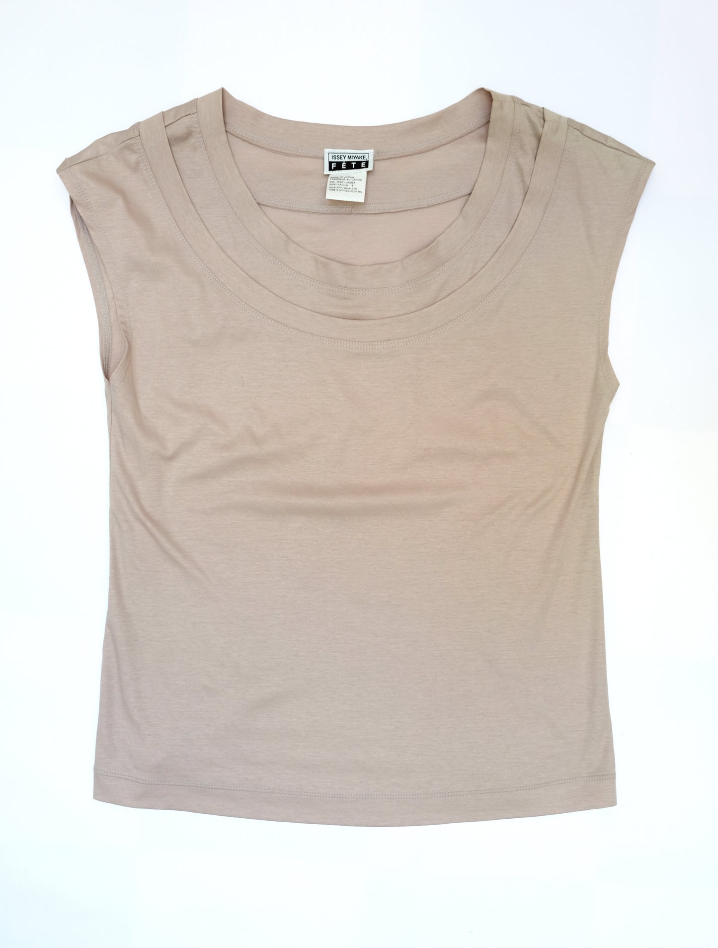 Issey Miyake Fete Oyster 2 Piece with Tiered Skirt, UK10