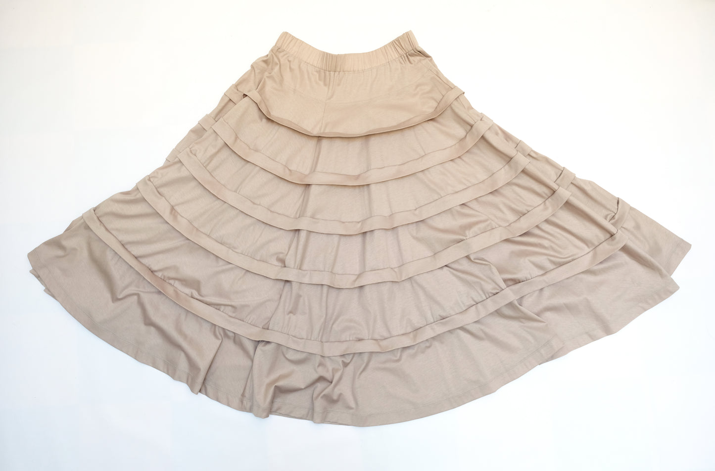 Issey Miyake Fete Oyster 2 Piece with Tiered Skirt, UK10