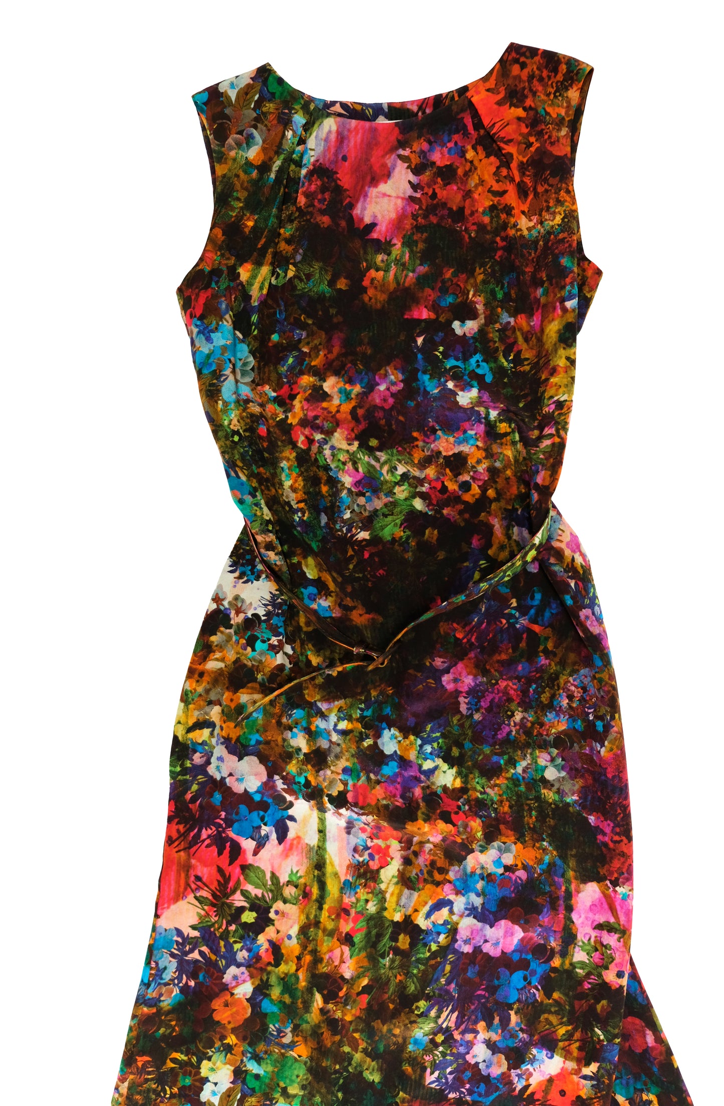 Erdem Evening Gown in Floral Silk with Matching Stole, UK8