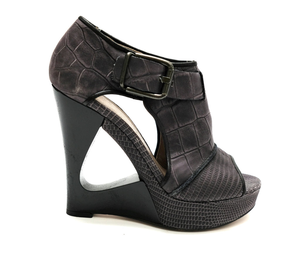 Crocodile 2024 wedges shoes