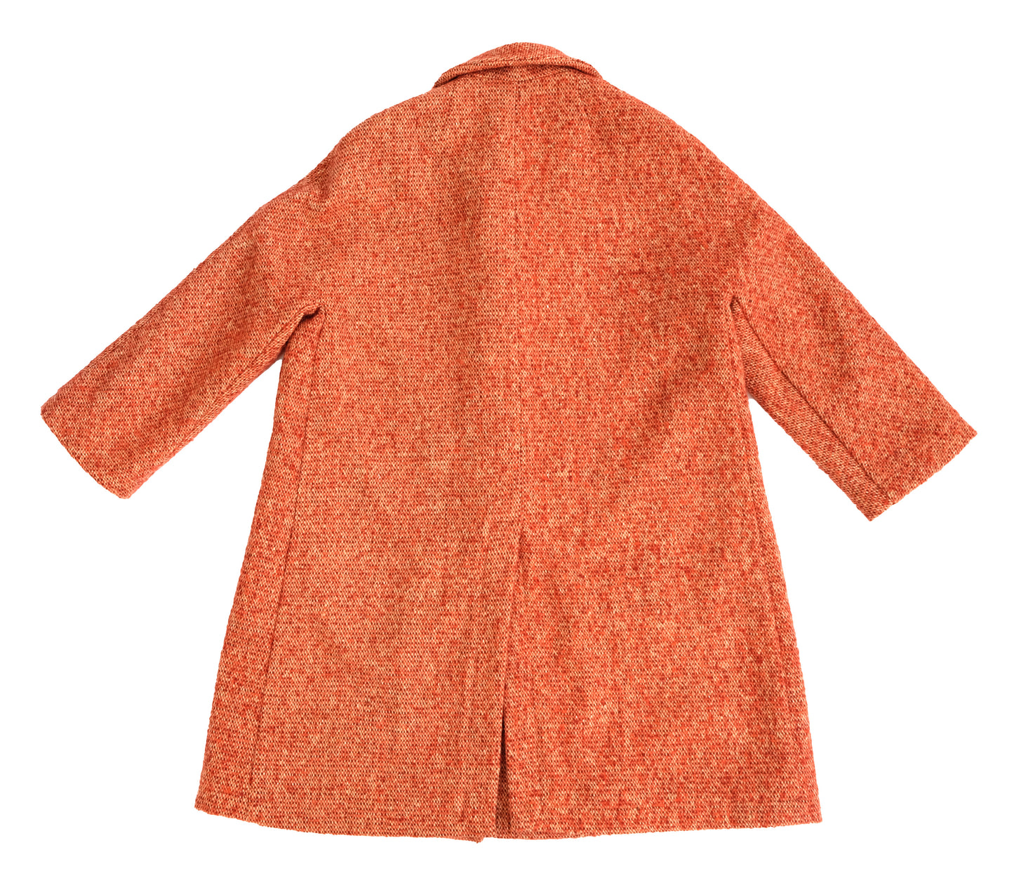 Marni Coat in Orange Tweed, UK12