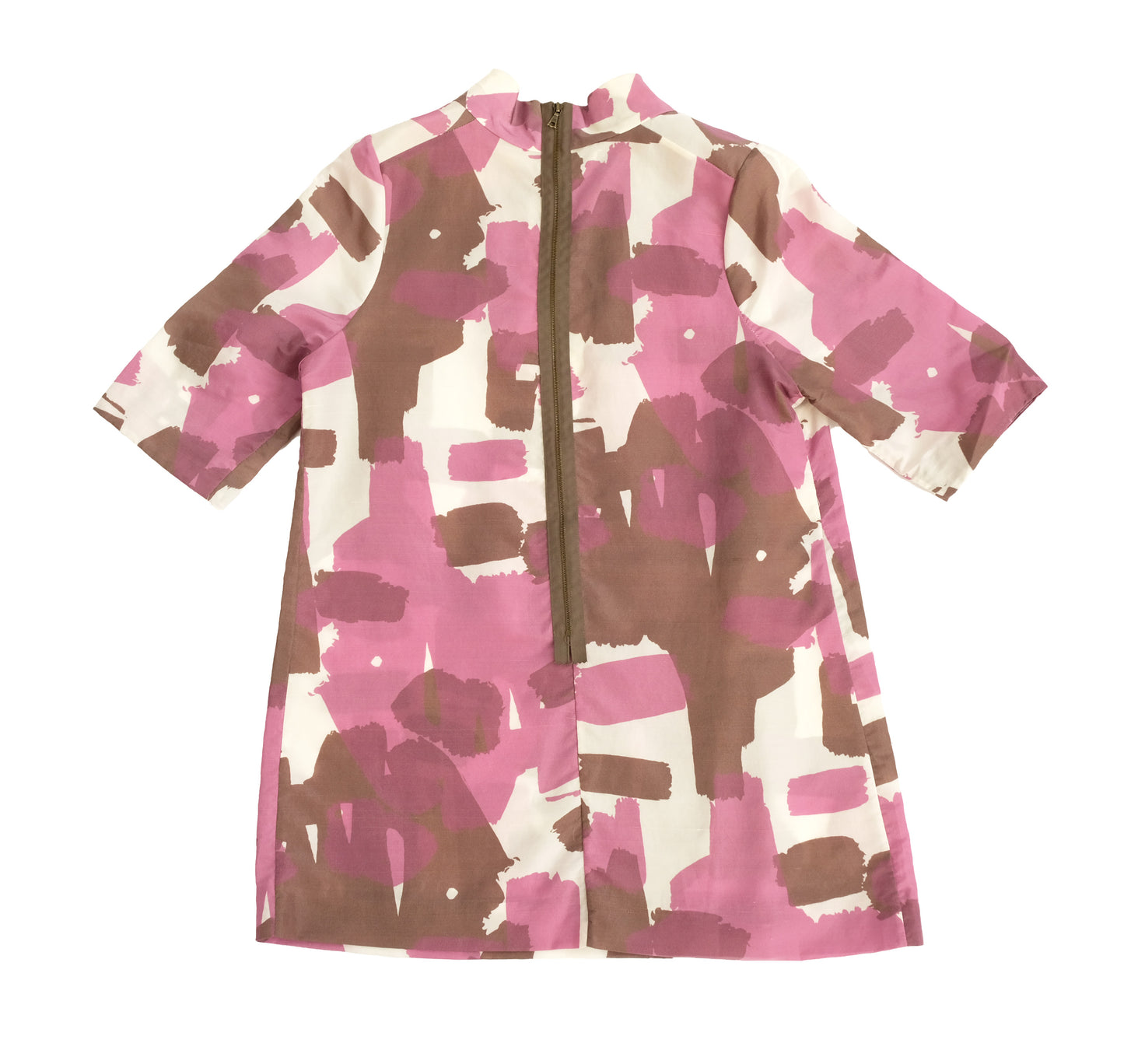 Marni Short Sleeve Top in Abstract Print, EU42