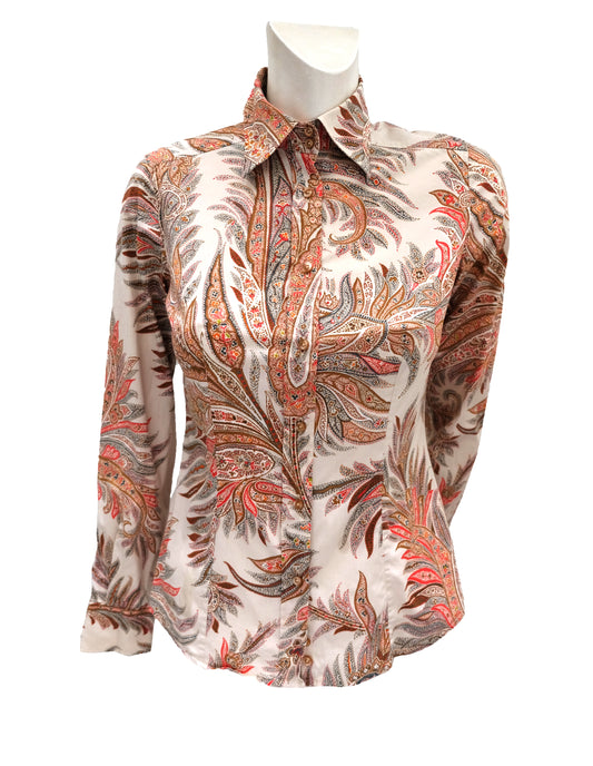 Etro Shirt with Paisley Print, UK8-10Etro Shirt with Paisley Print, UK8-10Etro Shirt with Paisley Print, UK8-10