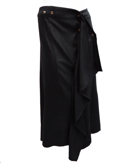Issey Miyake A-line Skirt with Flying Panel, UK10