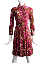 Ken Scott 1970s Vintage Floral Dress, UK6-8