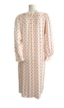 Nina Ricci 1980s Vintage Silk Smock Dress in Star Print, UK10-12
