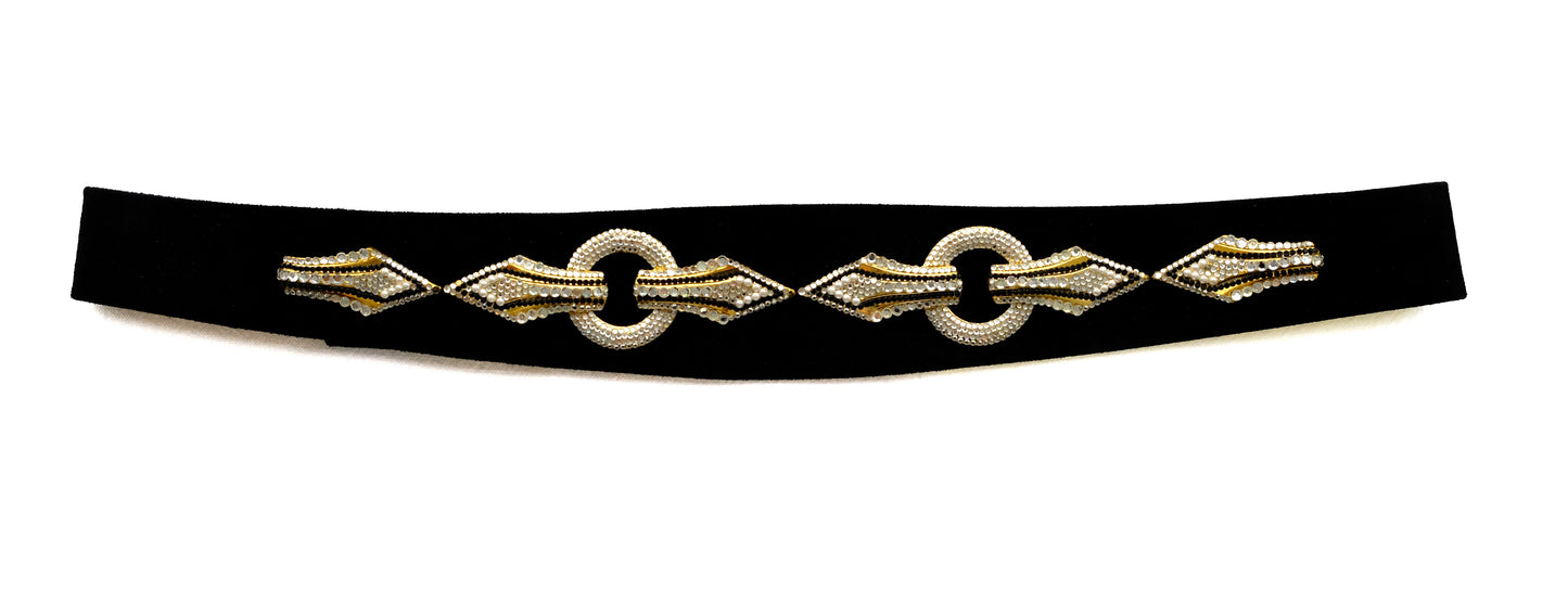 Henryks Bijoux Jewelled Cinch Belt