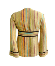 Missoni Vintage Striped Woven Summer Jacket, UK8