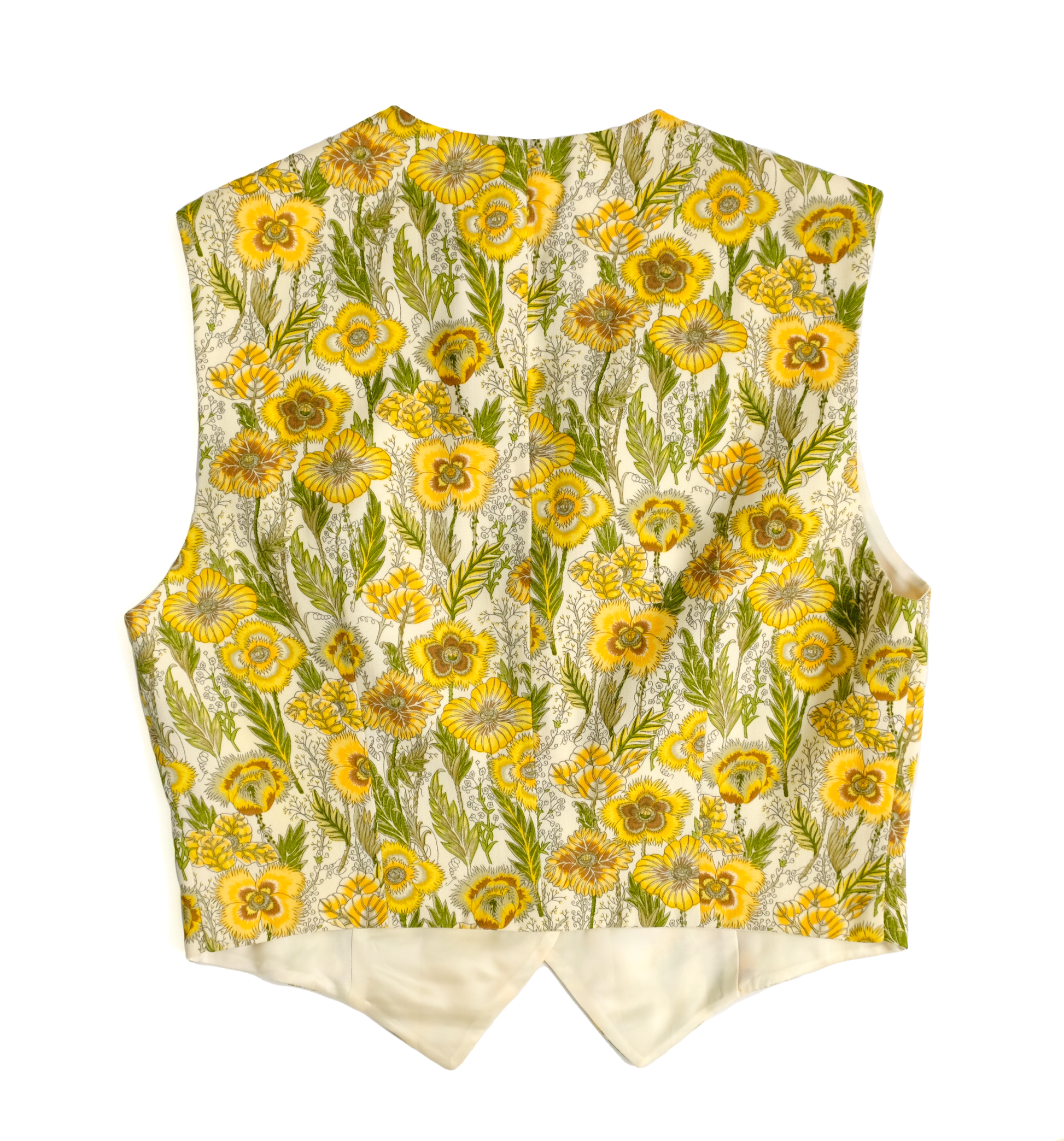 Salvatore Ferragamo Vintage Floral Waistcoat, UK10