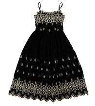 Lanvin Vintage Embroidered Sun Dress, UK8-10