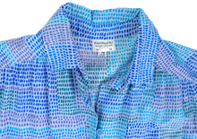 Marimekko Vintage Shirt Dress in Blue Dot Print, UK12-14