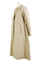 Burberry 1960s Vintage Unbelted Trench Coat, UK10