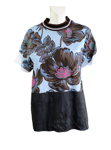 Marni Flower Print T Shirt, UK14