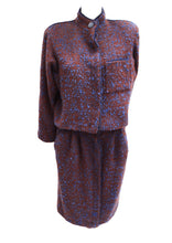 Christian Dior Vintage Boucle Skirt Suit, UK10-12