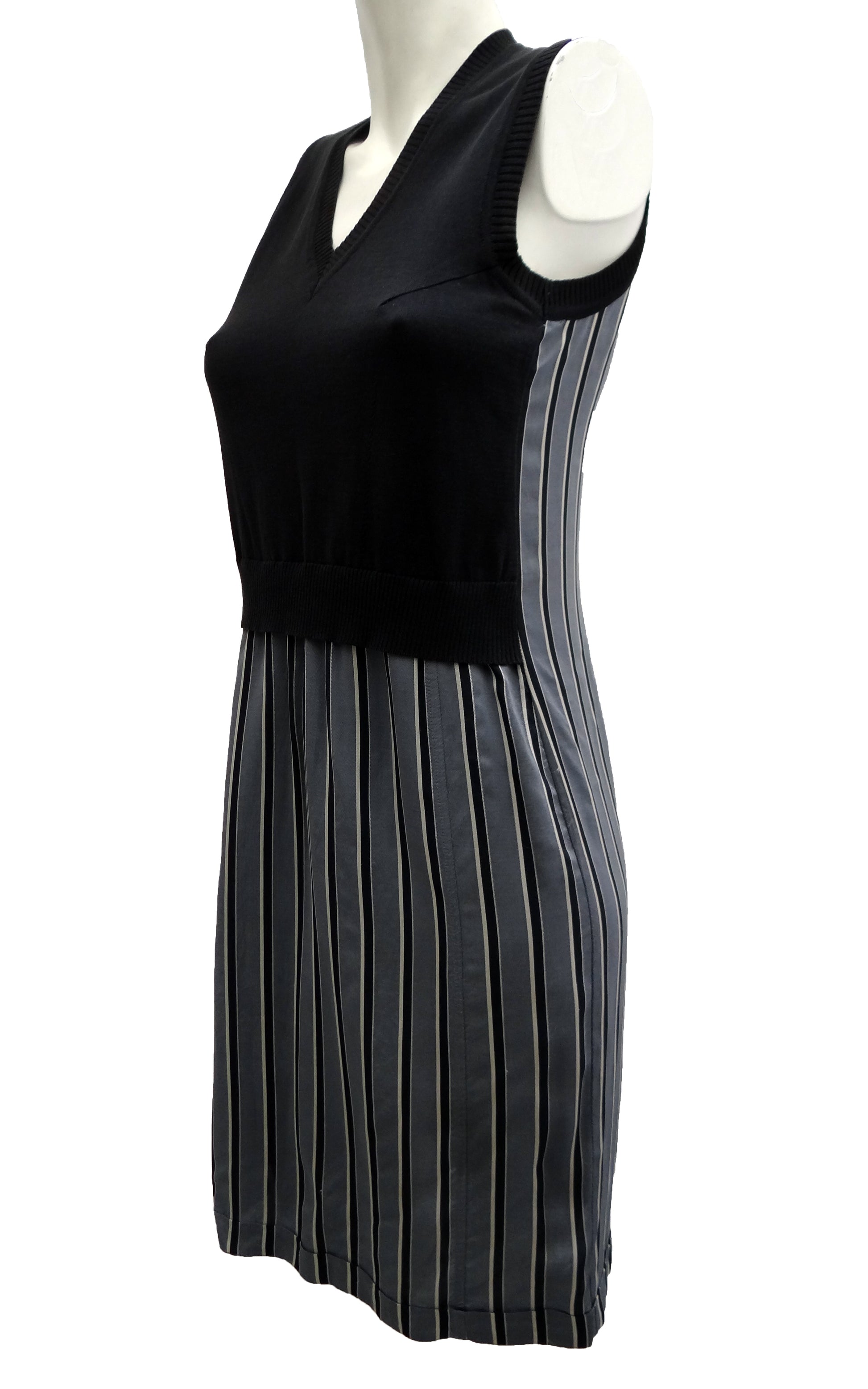 Dries van Noten Striped Tank Dress, UK10